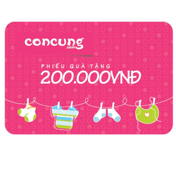 Phiếu quà tặng 200.000 đồng