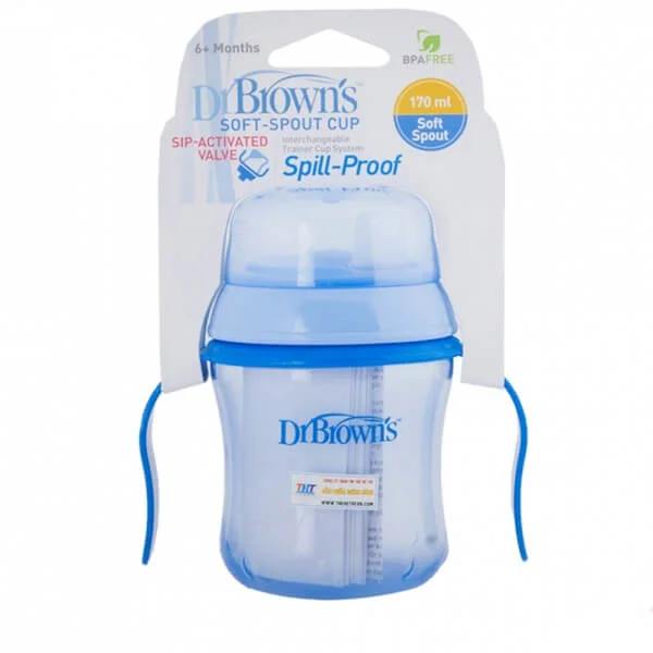 Ca tập uống PP Dr Brown's xanh, 170ml