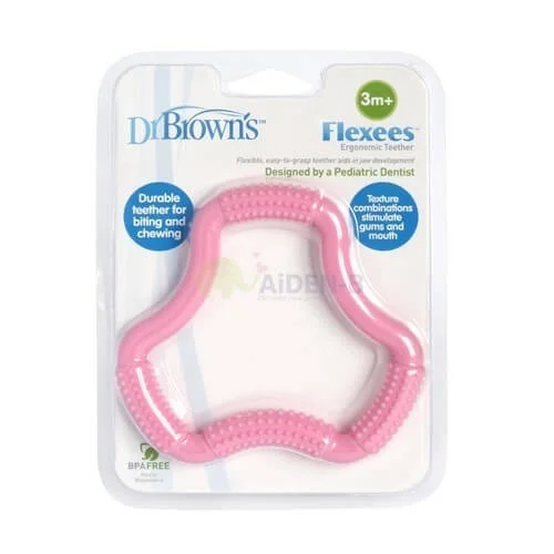 Ngậm nướu Silicone hình lục lăng Dr.Brown