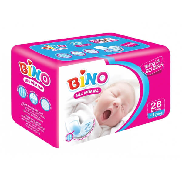 Tấm lót Bino sơ sinh 28 miếng