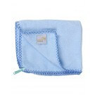Khăn lông Mollis 70x140 - màu xanh biển,có viền,BM14