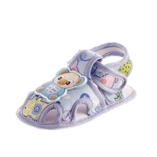 Sandal tập đi rọ mũi đính thú