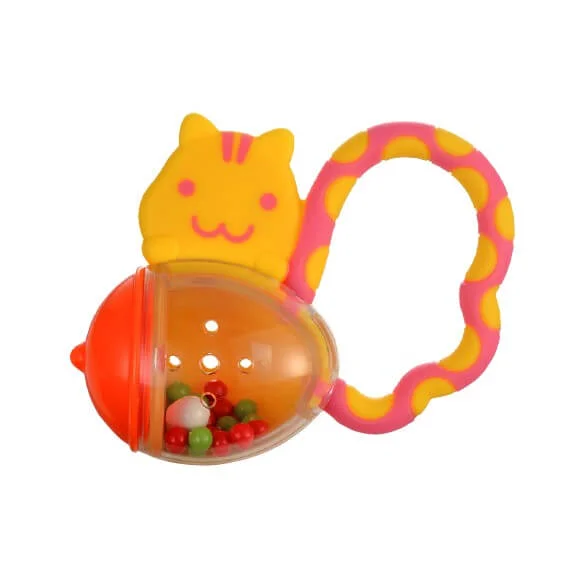 Xúc xắc gặm nướu sóc vàng Richell