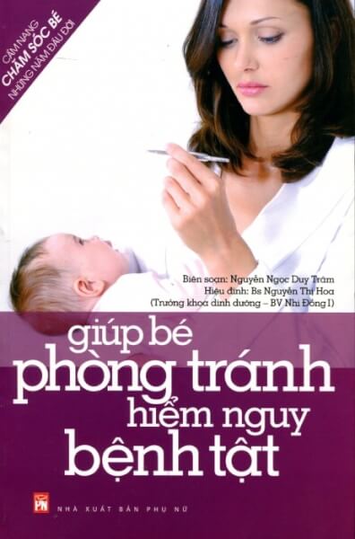 Giúp bé phòng tránh bệnh tật hiểm nguy Sách màu