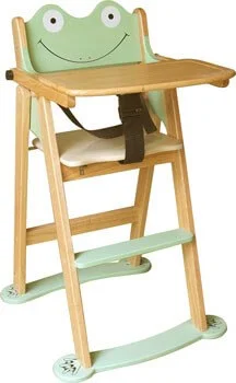 Ghế gỗ ăn bột con ếch