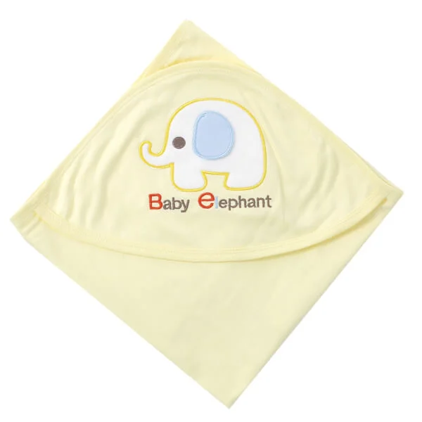 Khăn choàng cho bé PaPa xanh biển, 75x75cm