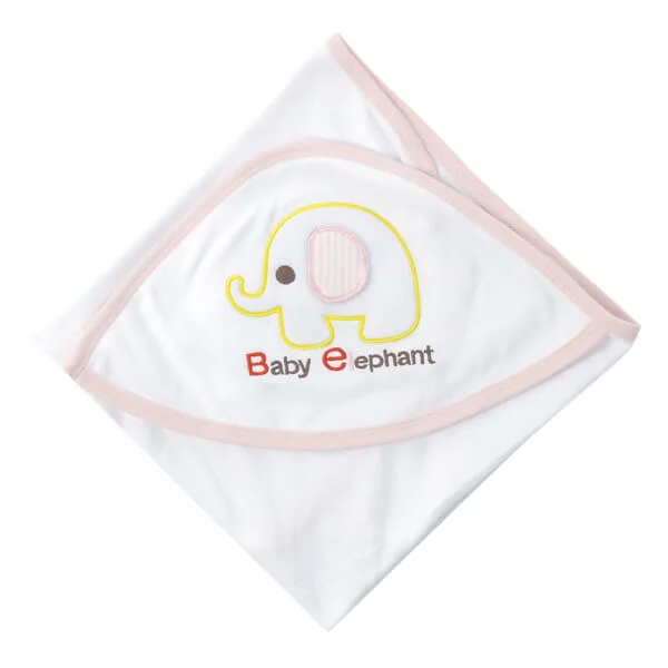 Khăn choàng cho bé PaPa xanh biển, 75x75cm