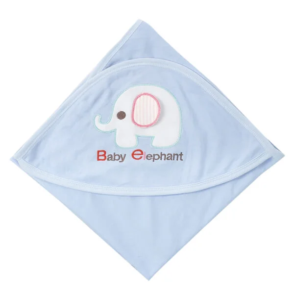 Khăn choàng cho bé PaPa vàng, 75x75cm