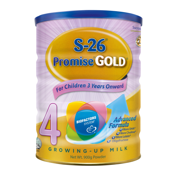 Sữa bột Combo 2 lon Nestle S26 Gold 4, 3 tuổi trở lên, 900g