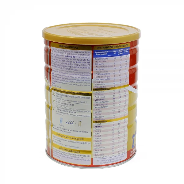Sữa bột Combo 2 lon Dielac Grow Plus 2+, 2-10 tuổi, 900g