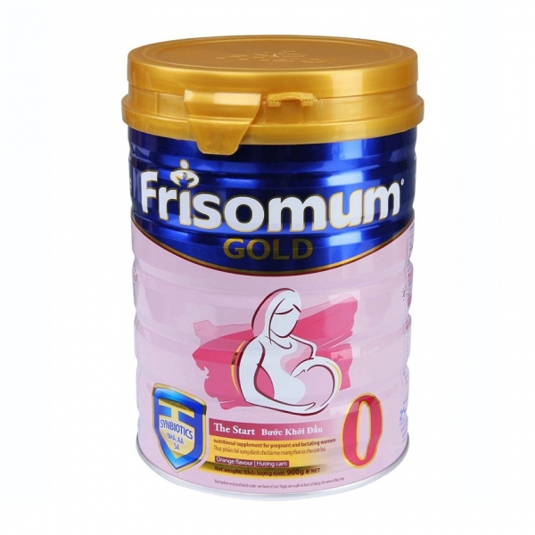 Combo 2  lon Friso Mum Gold hương Cam, 900g