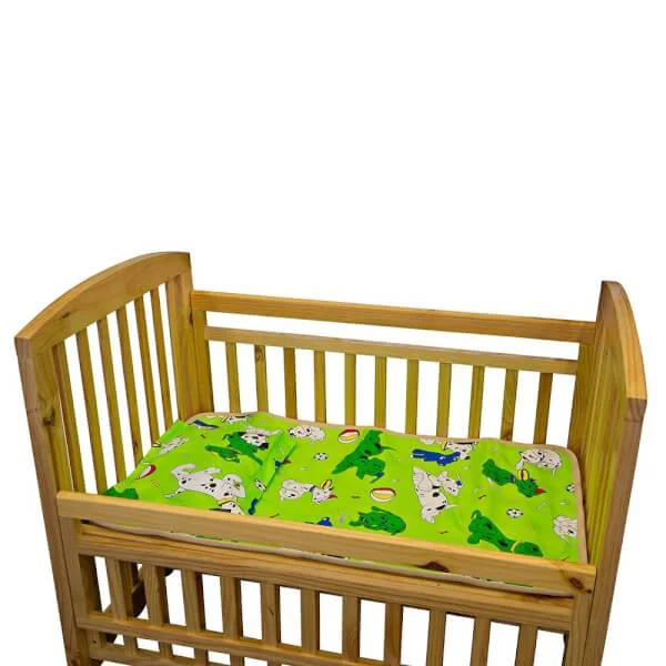 Bộ nệm gối thông hơi Thái Toàn nệm 62x102cm,gối 30x40x4cm vải cotton