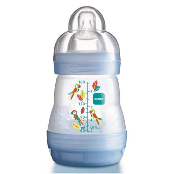 Bình sữa chống đầy hơi Mam 160ml, hồng