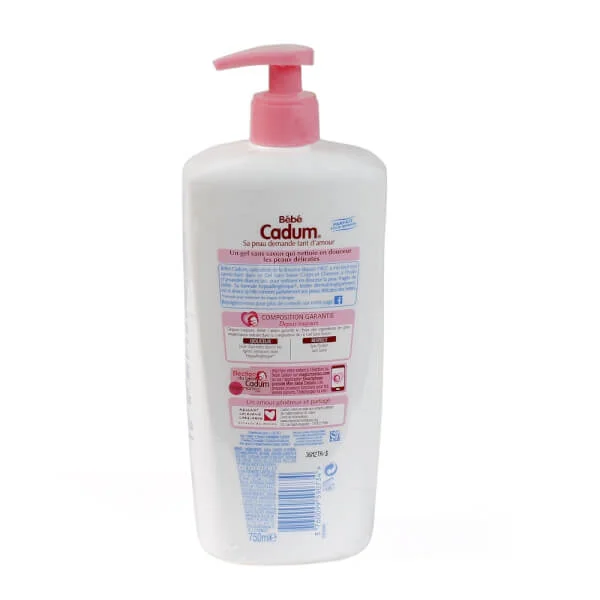 Tắm gội êm dịu mẹ và trẻ sơ sinh Cadum, 750ml