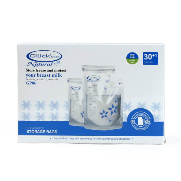 Túi trữ sữa Gluck Baby 250ml (30 túi/hộp)