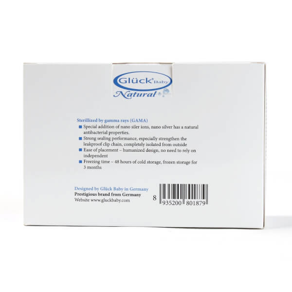 Túi trữ sữa Gluck Baby 250ml (30 túi/hộp)