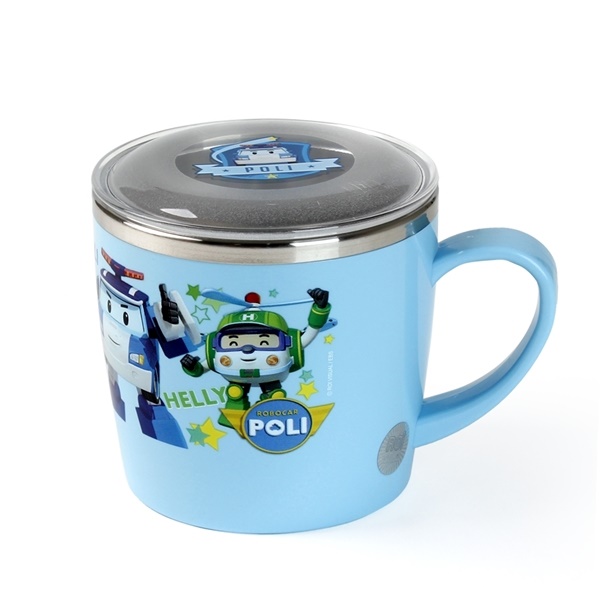 Ly uống nước inox Poli (Xanh)