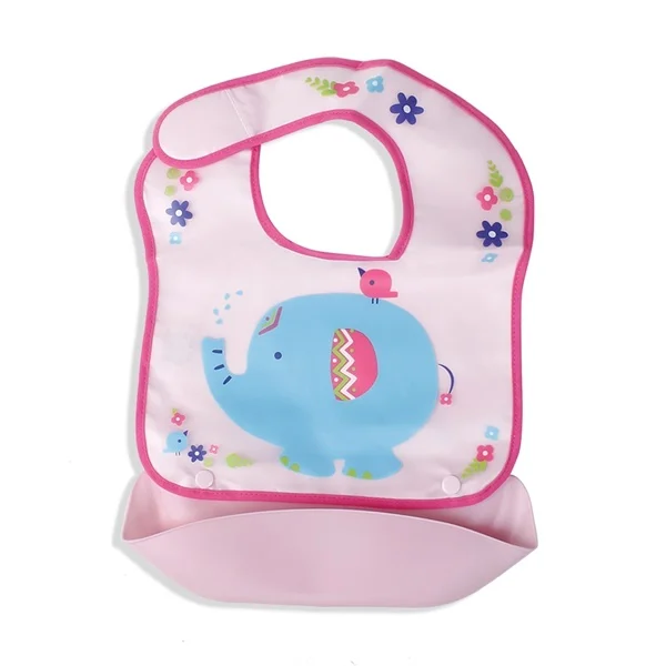 Yếm nhựa em bé Mother Choice (11157, Hồng)