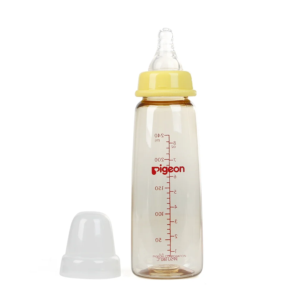 Bình sữa Pigeon nhựa PPSU cổ hẹp 240ml