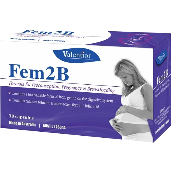 Thực phẩm bảo vệ sức khỏe Fem2b, Valentior, 30 viên