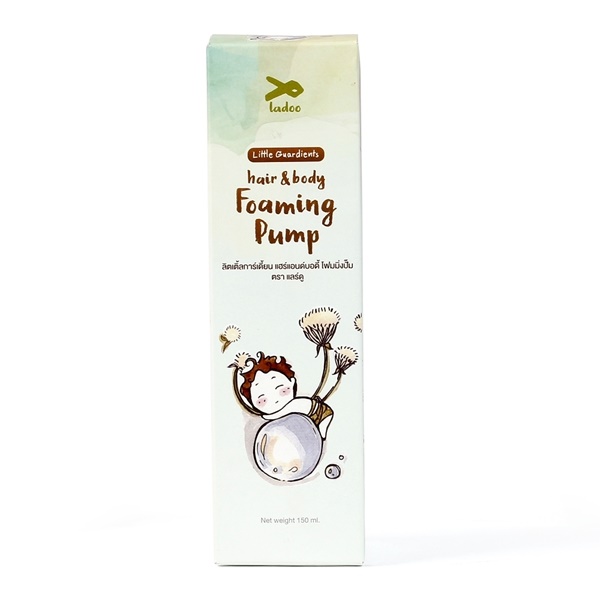 Sữa tắm gội toàn thân Baby Ladoo, 150ml