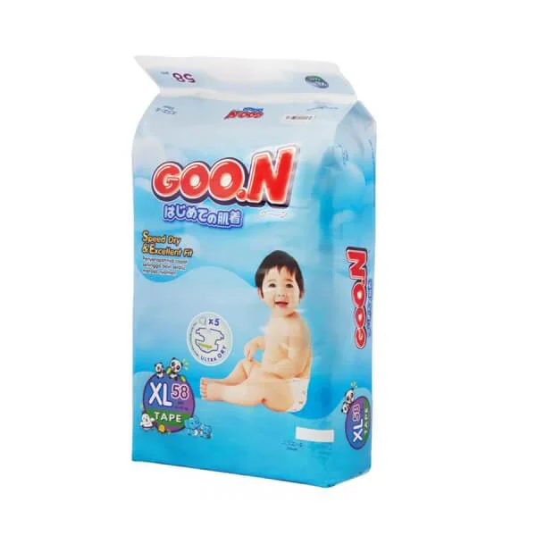 Tã dán Goo.n Slim XL, 12-20kg, 58 miếng