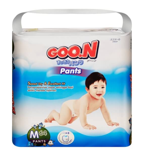 Tã quần Goo.n Slim M, 6-11kg, 64 miếng