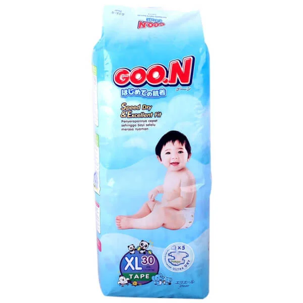Tã dán Goo.n Slim XL, 12-20kg, 30 miếng