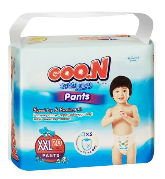 Tã quần Goo.n Slim XXL, 13-25kg, 20 miếng