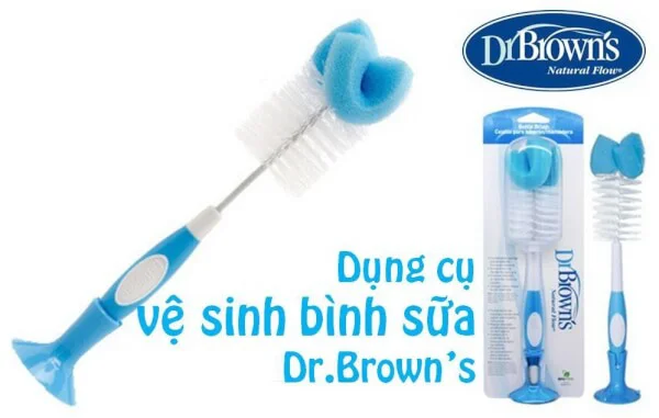 Cọ rửa bình sữa loại lớn Dr Brown