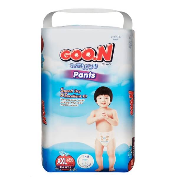Tã quần Goo.n Slim XXL, 13-25kg, 38 miếng