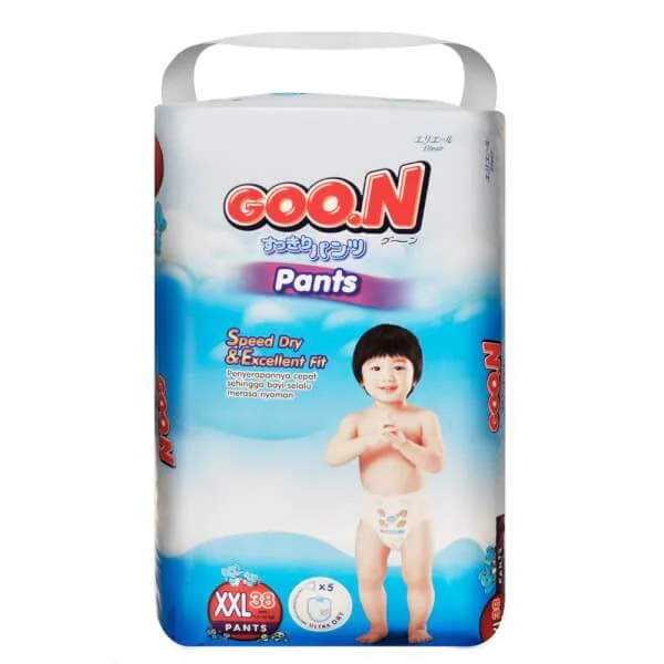 Tã quần Goo.n Slim XXL, 13-25kg, 38 miếng