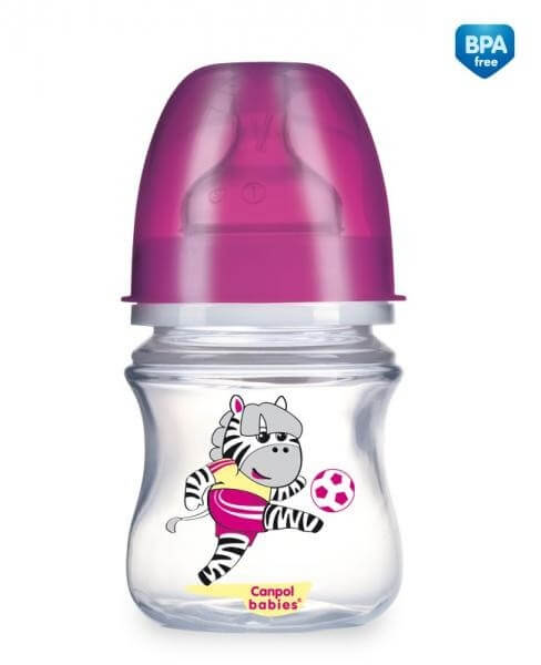 Bình cổ rộng EasyStart hình bóng đá Euro 150ml 35/103 Canpol