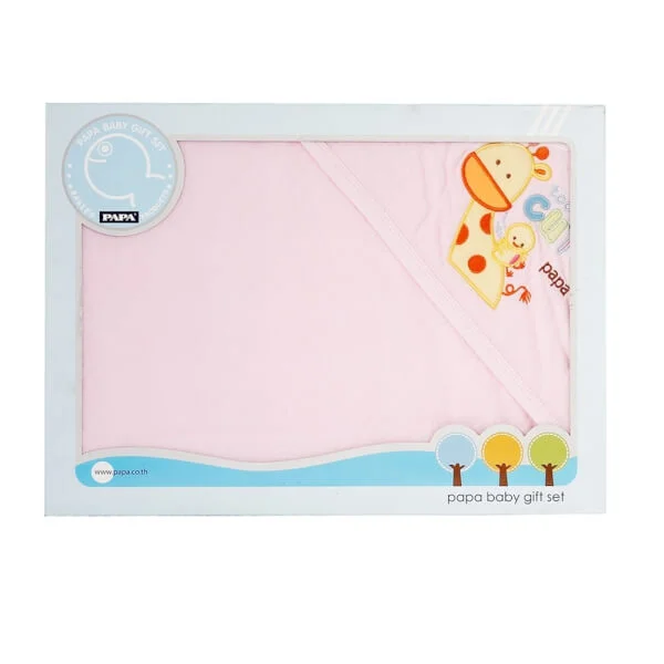 Mền hoặc khăn cuốn mũ trùm Papa 76x92cm BLKC016