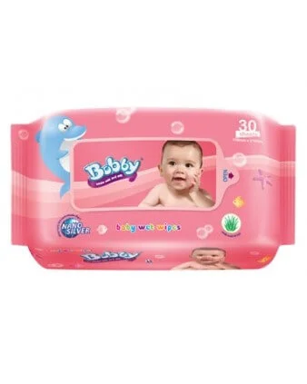 Khăn ướt Bobby Care 30 miếng