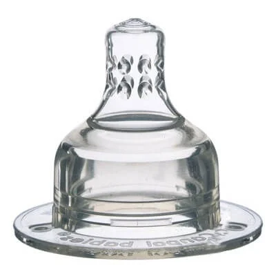 Núm ty silicone cổ rộng Lovi-Trung bình