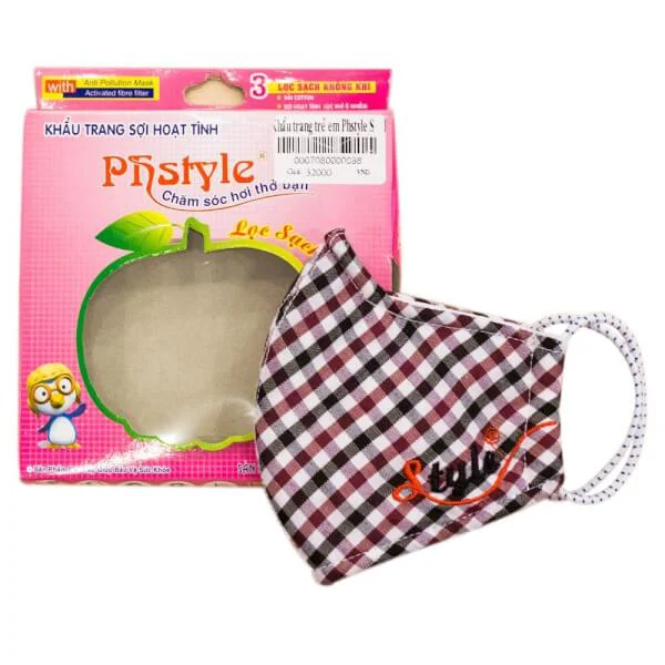 Khẩu trang trẻ em Phstyle S