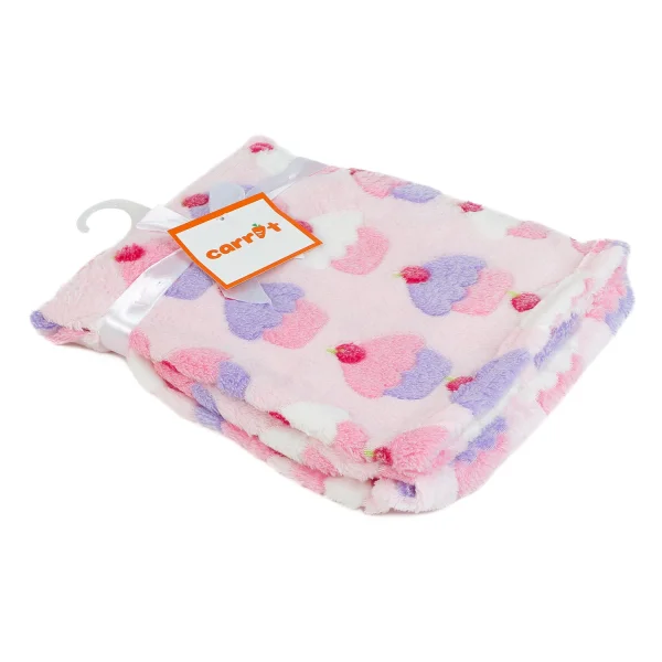 Chăn bông Carrot Cupcake 76x92cm