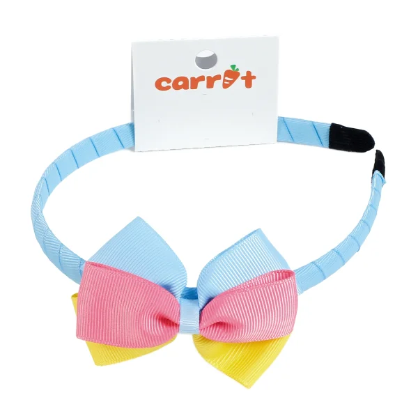 Cài tóc bé gái đính nơ phối 3 màu