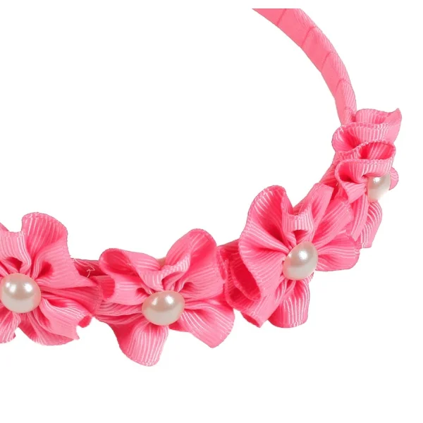 Cài tóc bé gái chuỗi hoa đính ngọc