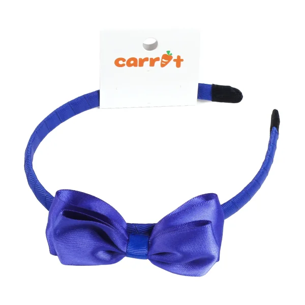 Cài tóc bé gái đính nơ trơn