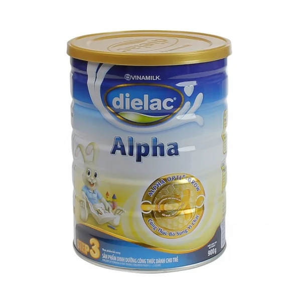 Sữa bột Dielac Alpha Step 3, 1-2 tuổi, 900g