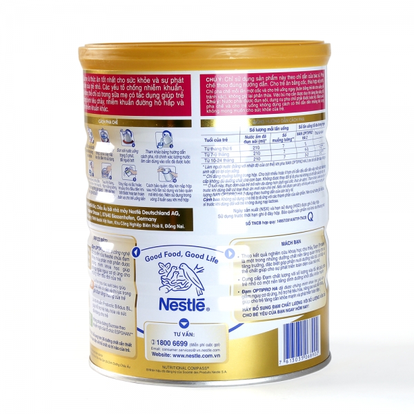 Sữa bột Nestle NAN H.A 2, 800g