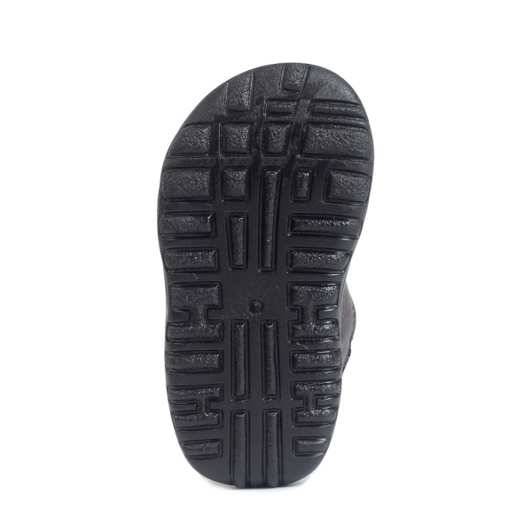 Sandal bé trai da khoá ngang kim loại
