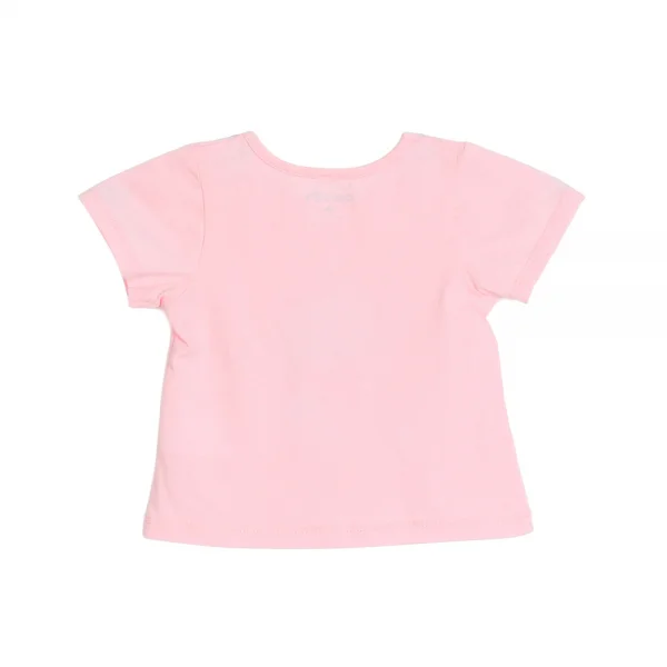 Bộ bé gái tay ngắn in ly kem