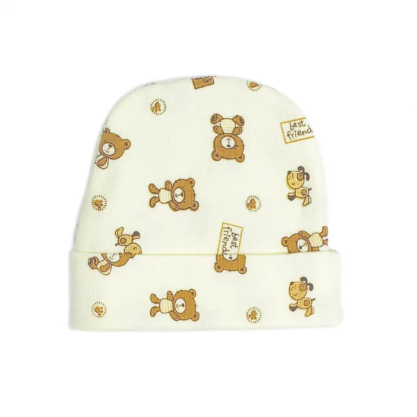 Nón sơ sinh in gấu