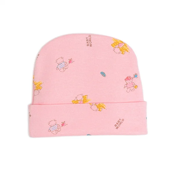 Nón sơ sinh in gấu