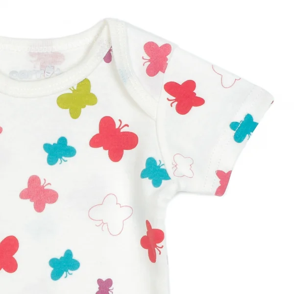 Body tam giác tay ngắn in hình bướm