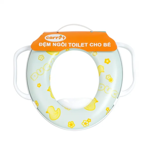 Đệm lót bồn cầu cho bé Carrot hình vịt con
