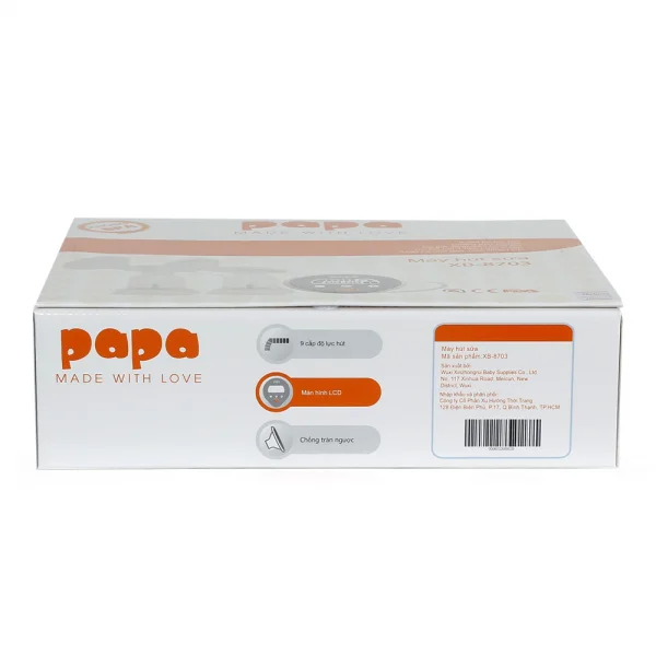 Máy hút sữa điện đôi Papa